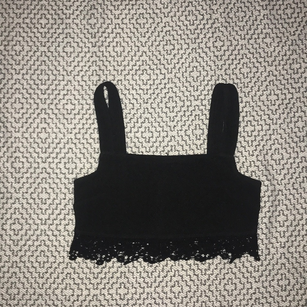 Kendall and Kylie Lace tank crop top